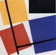 Theo van Doesburg Simultaneous Counter Composition oil painting on canvas